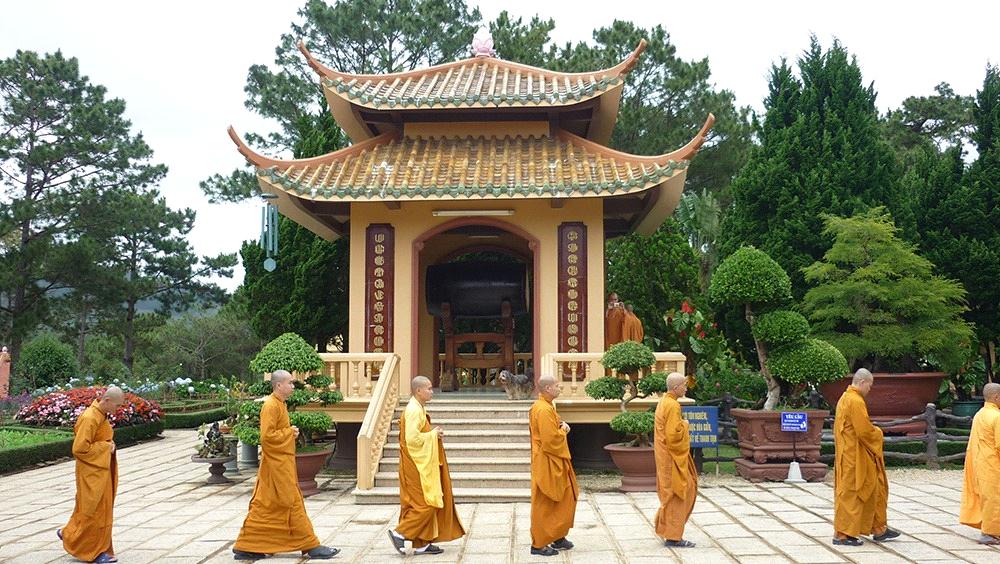 Thiền viện Trúc Lâm ở Đà Lạt