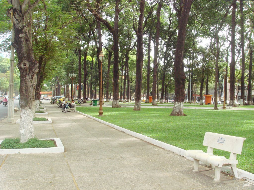 Công viên 30 4 ở Sài Gòn đẹp