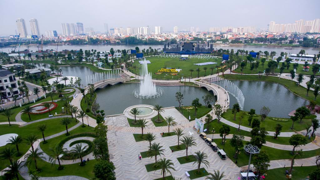Công viên Vinhomes Central Park tp Hồ Chí Minh