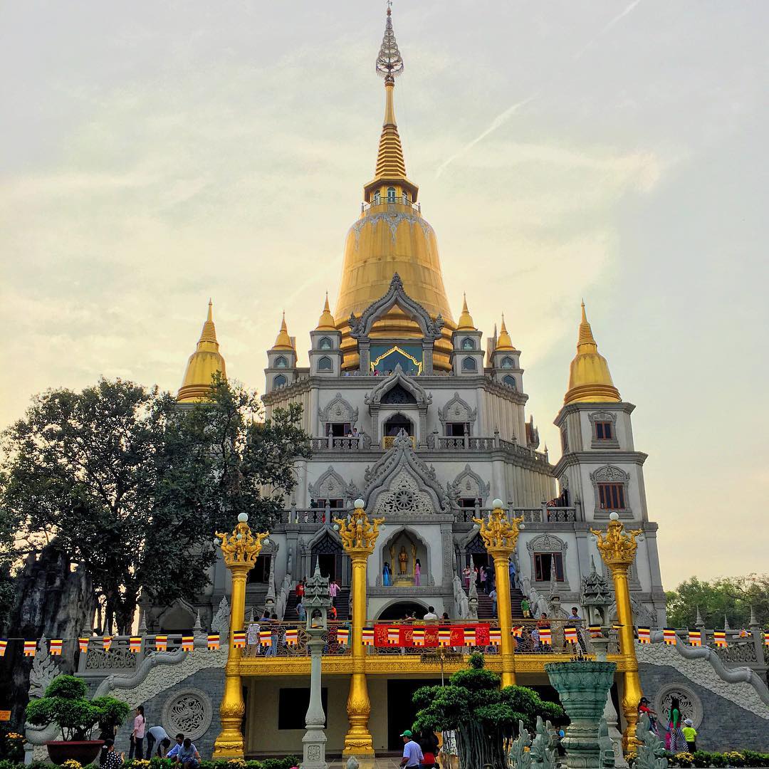 Hình ảnh chùa Bửu Long nguy nga tráng lệ đẹp