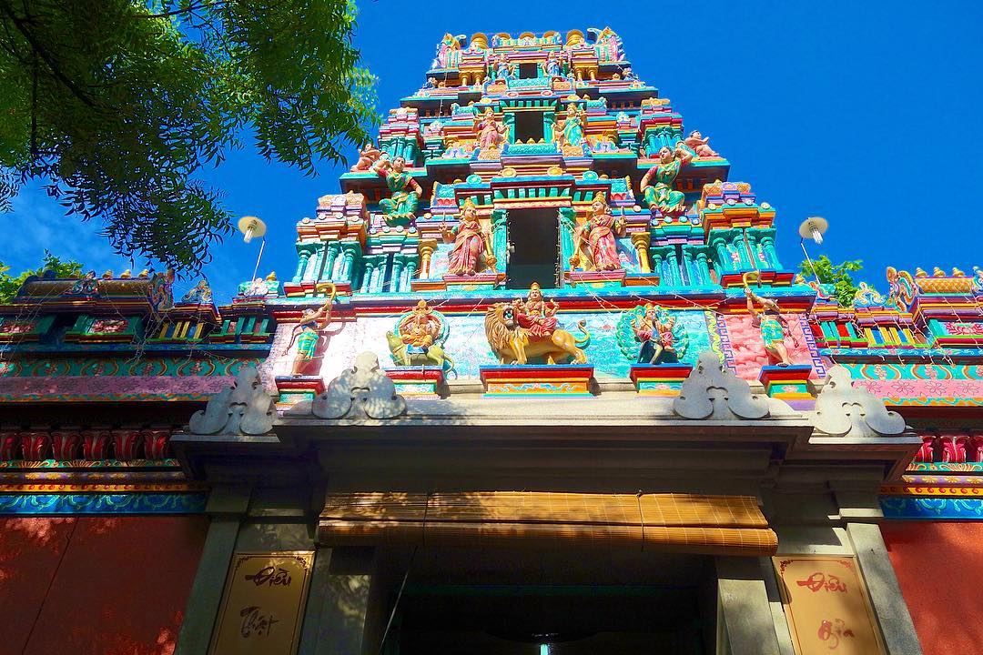 Hình ảnh đền Hindu Mariamman đẹp độc đáo