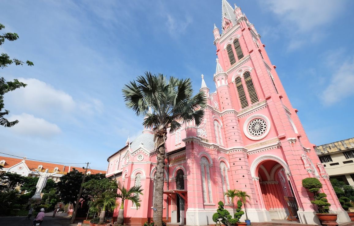 Hình ảnh nhà thờ Tân Định tp Hồ Chí Minh đẹp