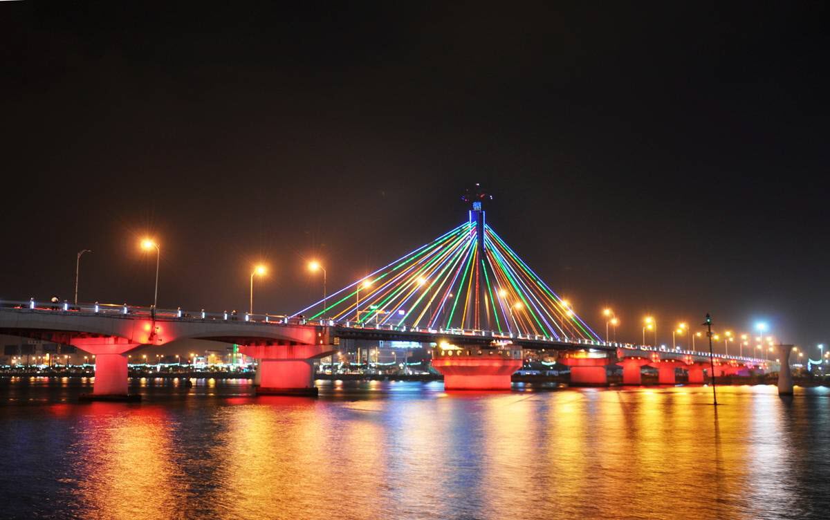 Hình ảnh cầu quay sông Hàn ở Đà Nẵng đẹp