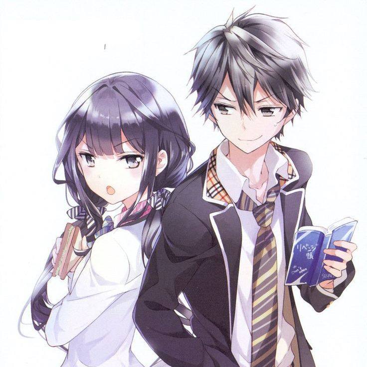 Hình ảnh cặp đôi anime đẹp và dễ thương
