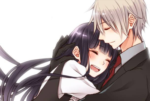 Hình ảnh đẹp cặp đôi anime hạnh phúc