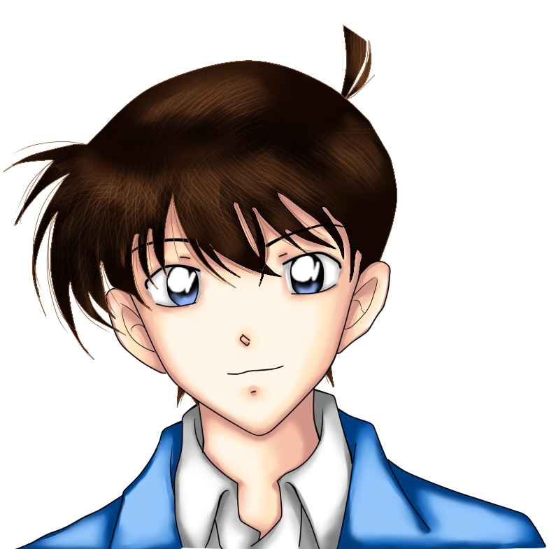 Hình vẽ Shinichi đáng yêu