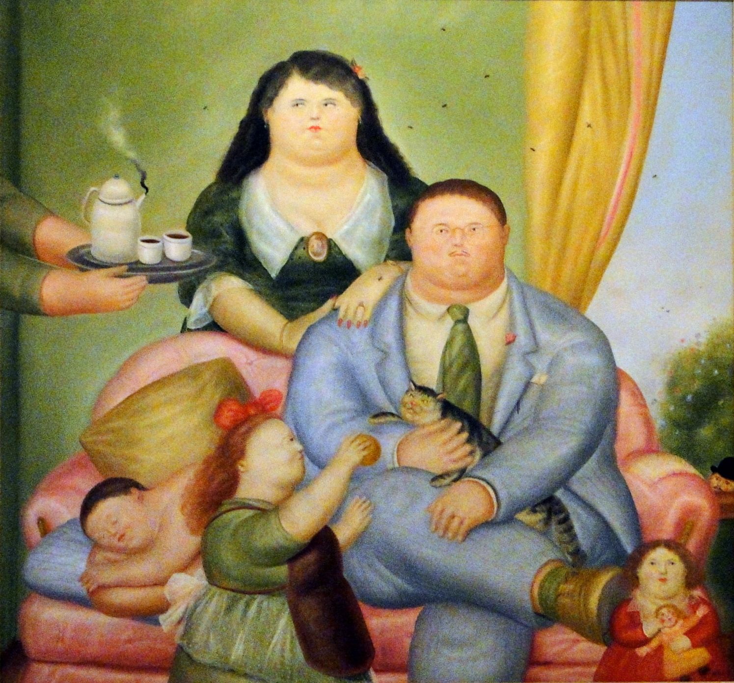 Bức vẽ đẹp về gia đình - gia đình của bé
