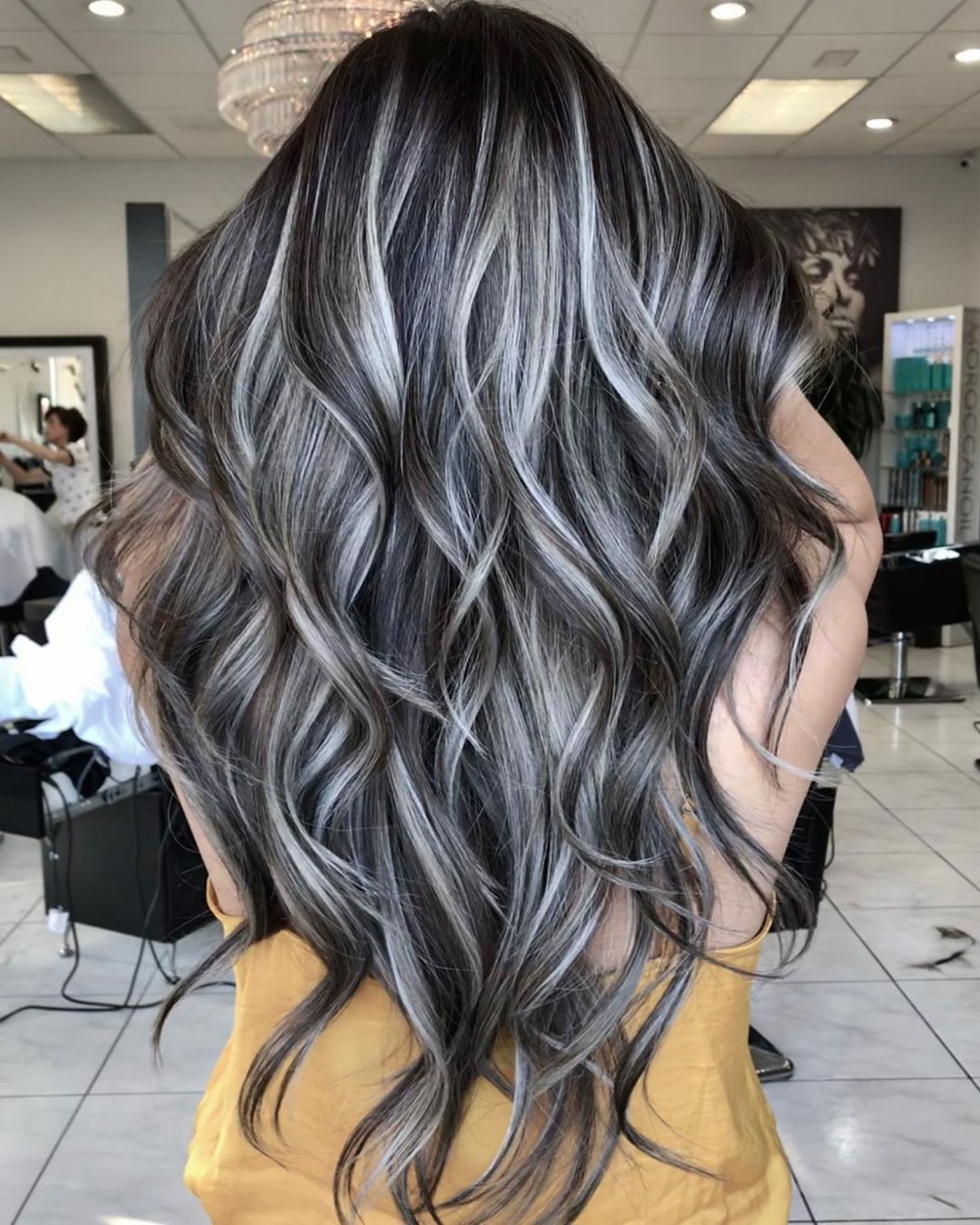 Silver and White Highlight