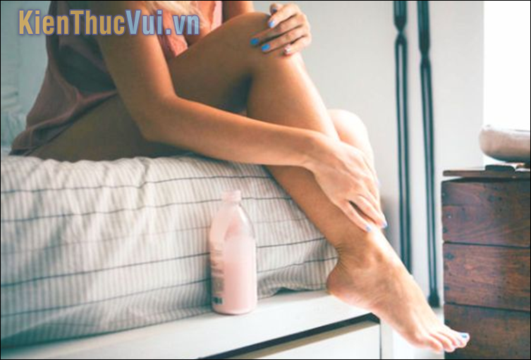 Body lotion có rất nhiêu công dụng đối với làn da của phái đẹp