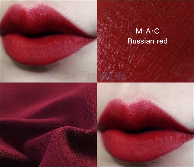 Son MAC Matte Russian Red – Đỏ sẫm