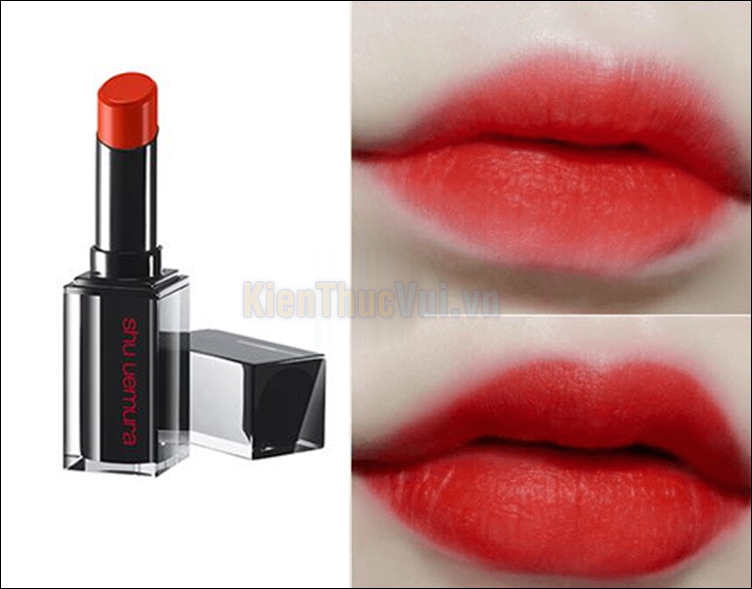 Son Shu Uemura Rouge Unlimited Amplified M OR 588 – Đỏ cam