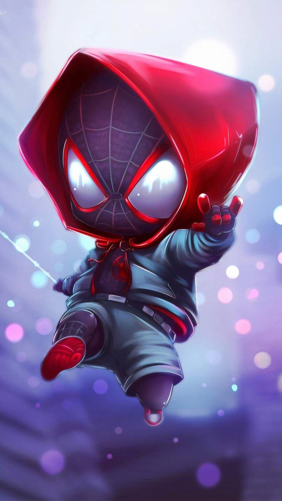 Ảnh Spider Man chibi