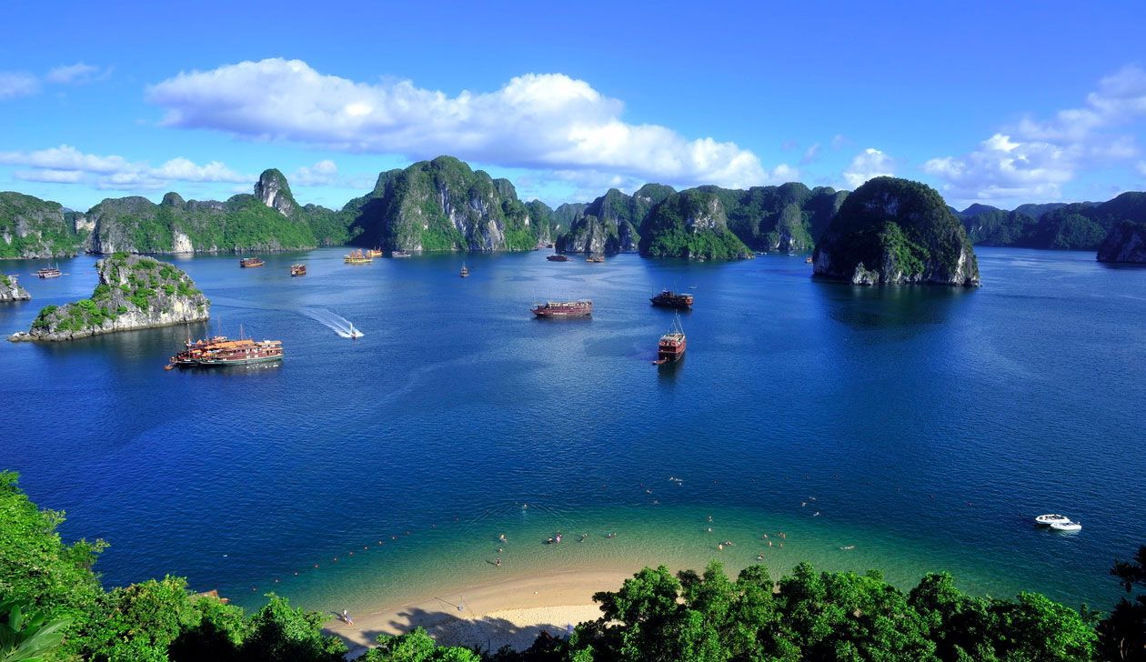 Ảnh phong cảnh Việt Nam đẹp như mơ khi nhìn từ trên cao