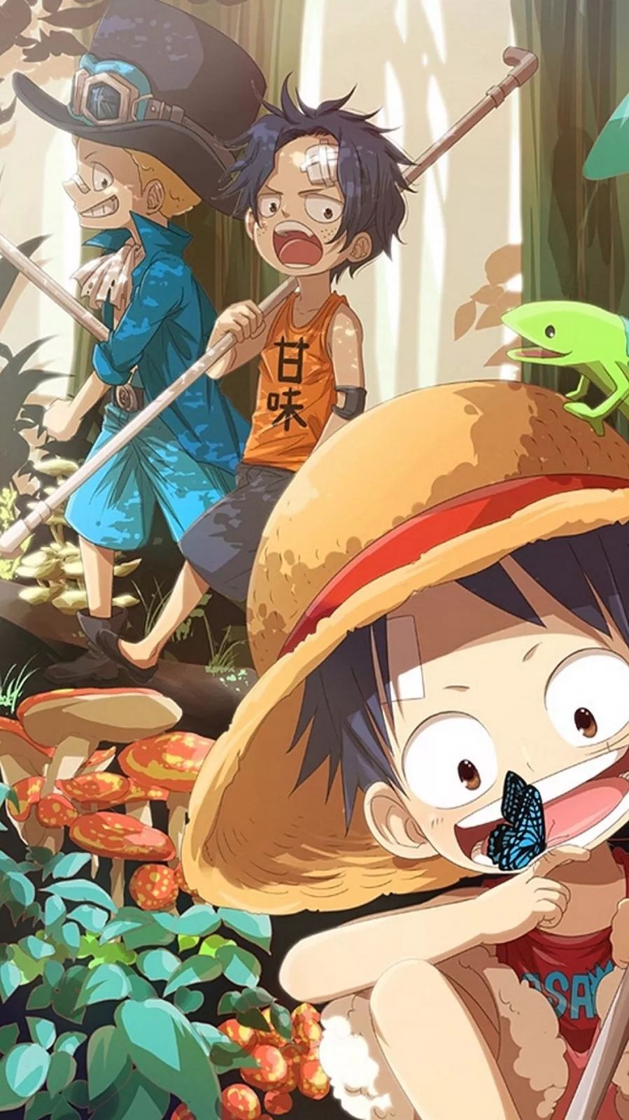Hình vẽ anime One Piece dễ thương