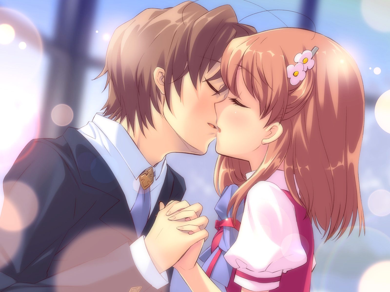 Ảnh anime hôn nhau lãng mạn nhất