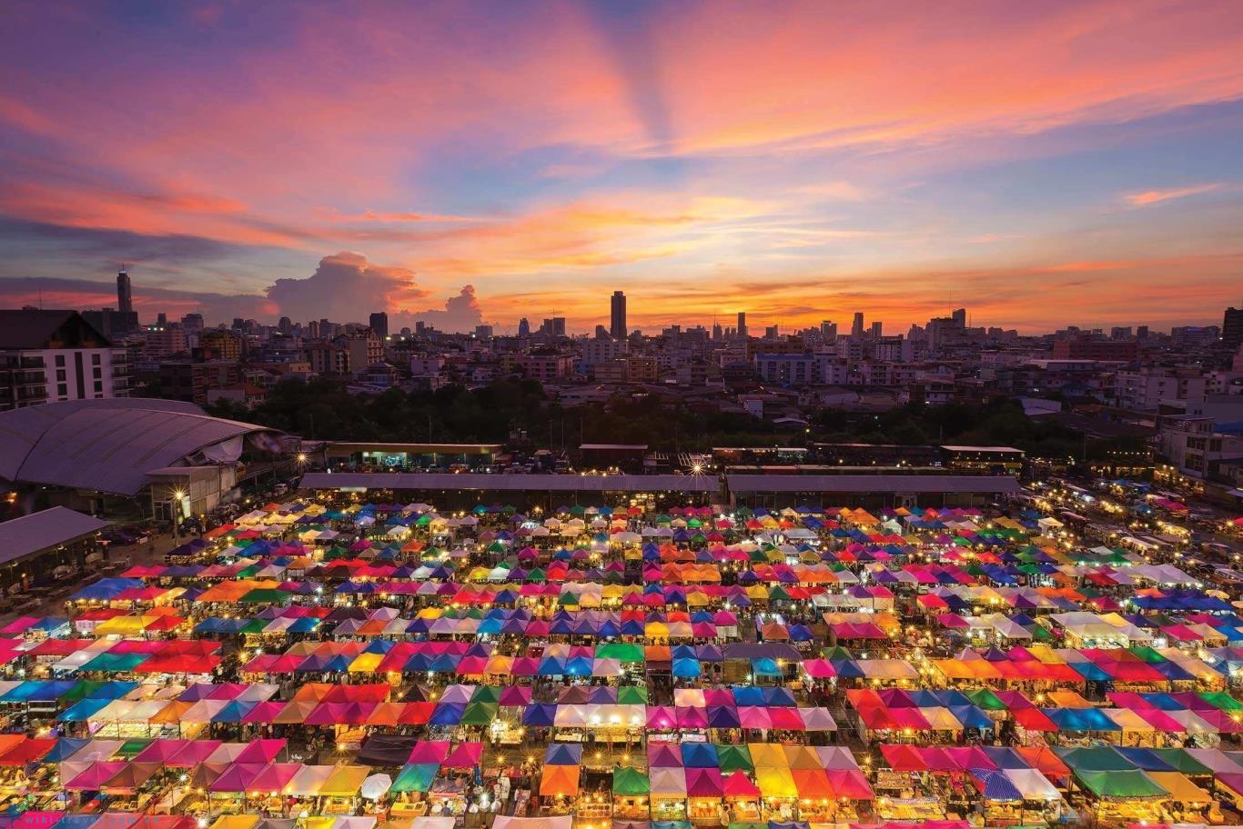 Ảnh chợ đêm ở Pattaya