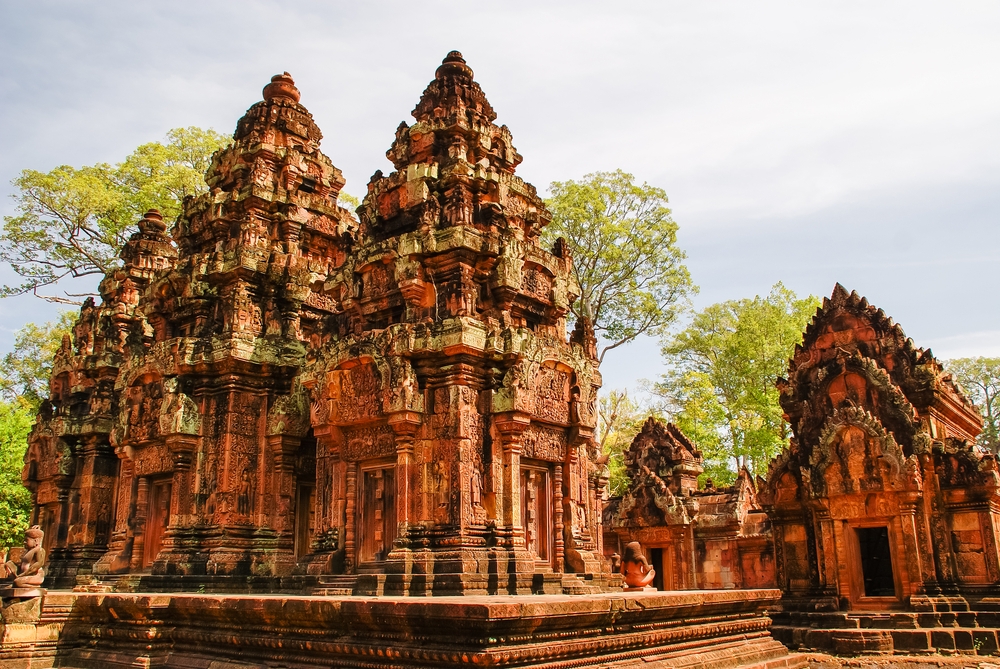 Ảnh kiến trúc độc đáp của các ngôi đền ở Siem Reap