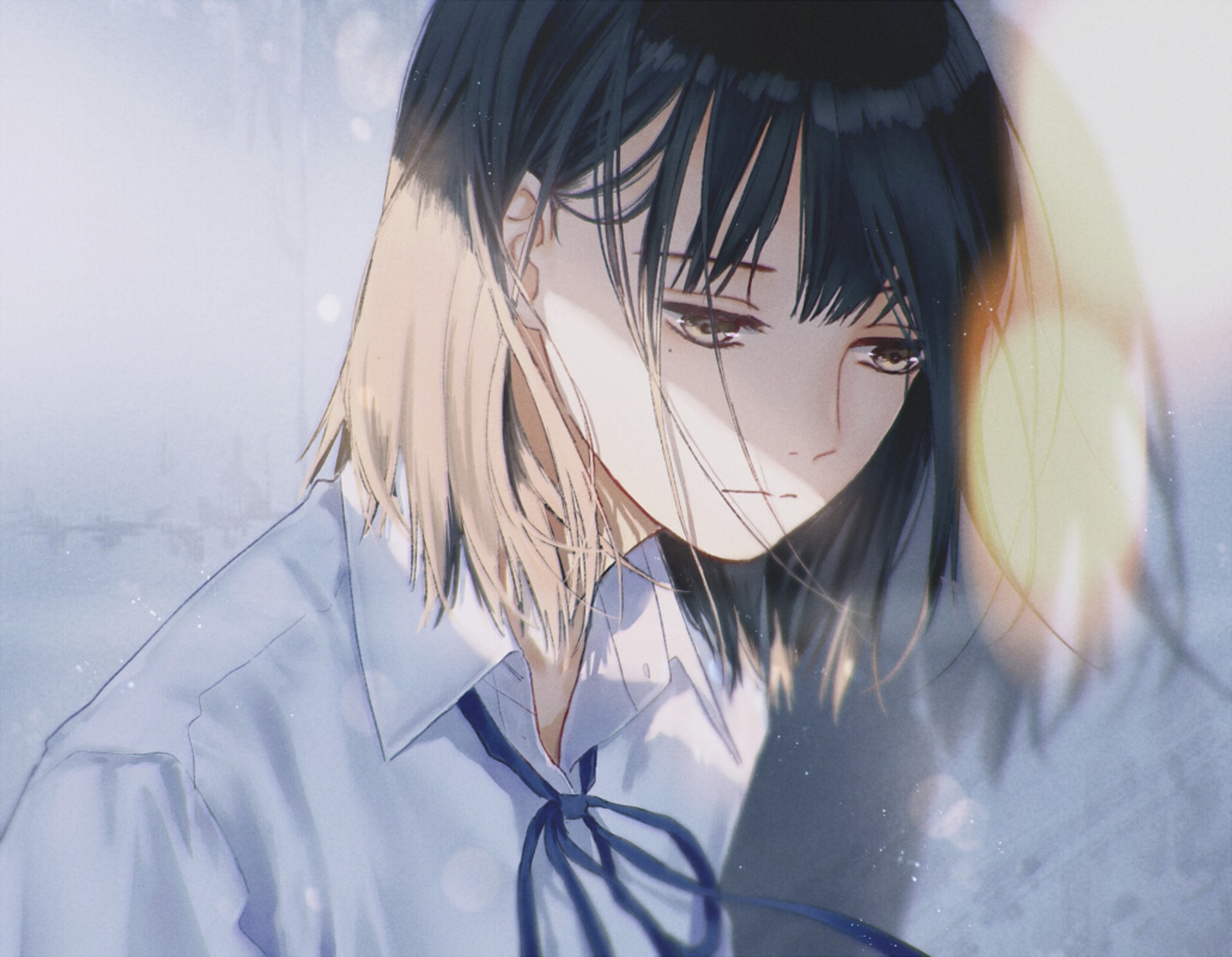 Hình anime buồn cô đơn thất tình đẹp