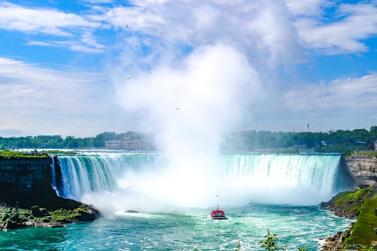 Ảnh thác Niagara Canada - tuyệt tác của thiên nhiên