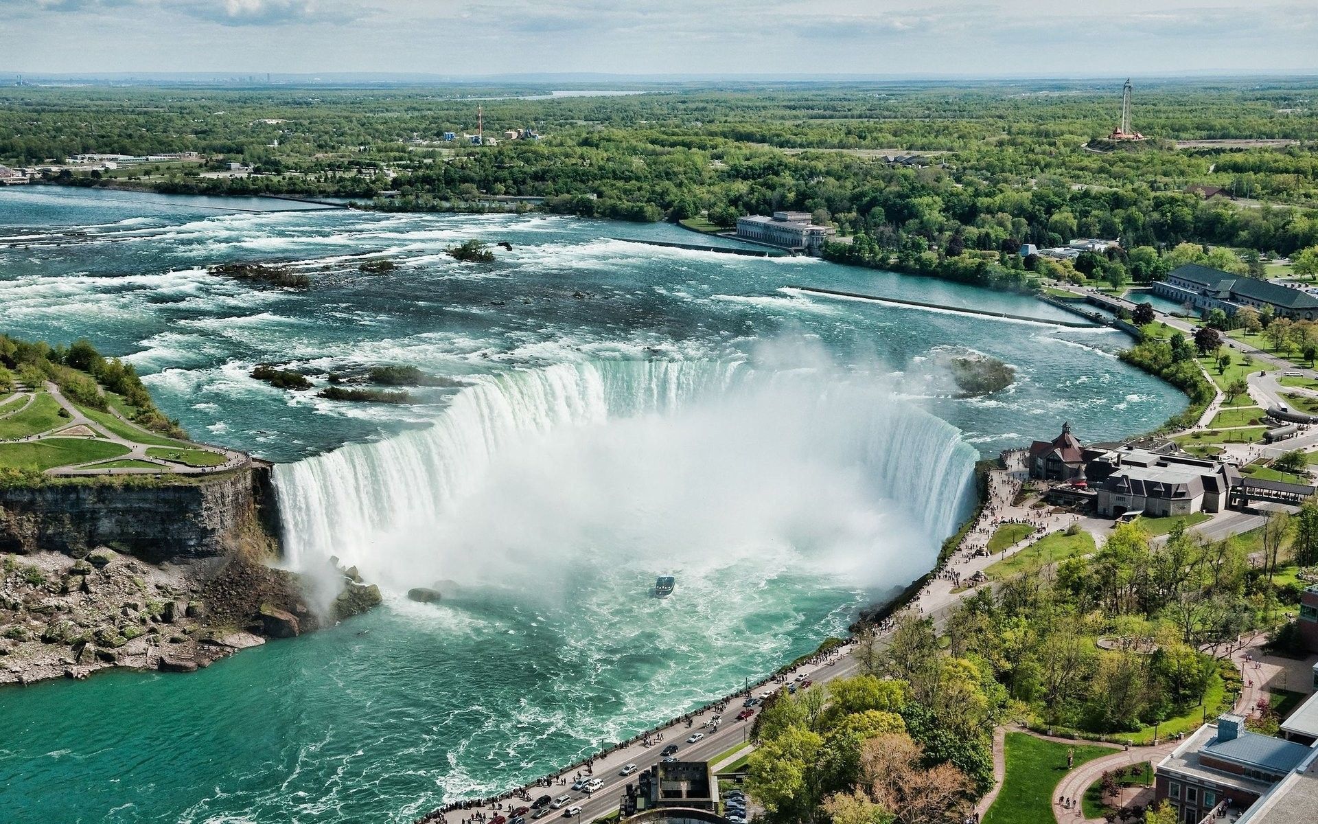 Ảnh thác Niagara ở tiểu bang New York