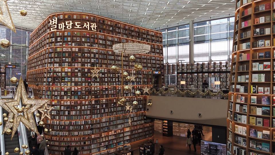 Ảnh thư viện Starfield - Thư viện khổng lồ đáng mơ ước ở Seoul