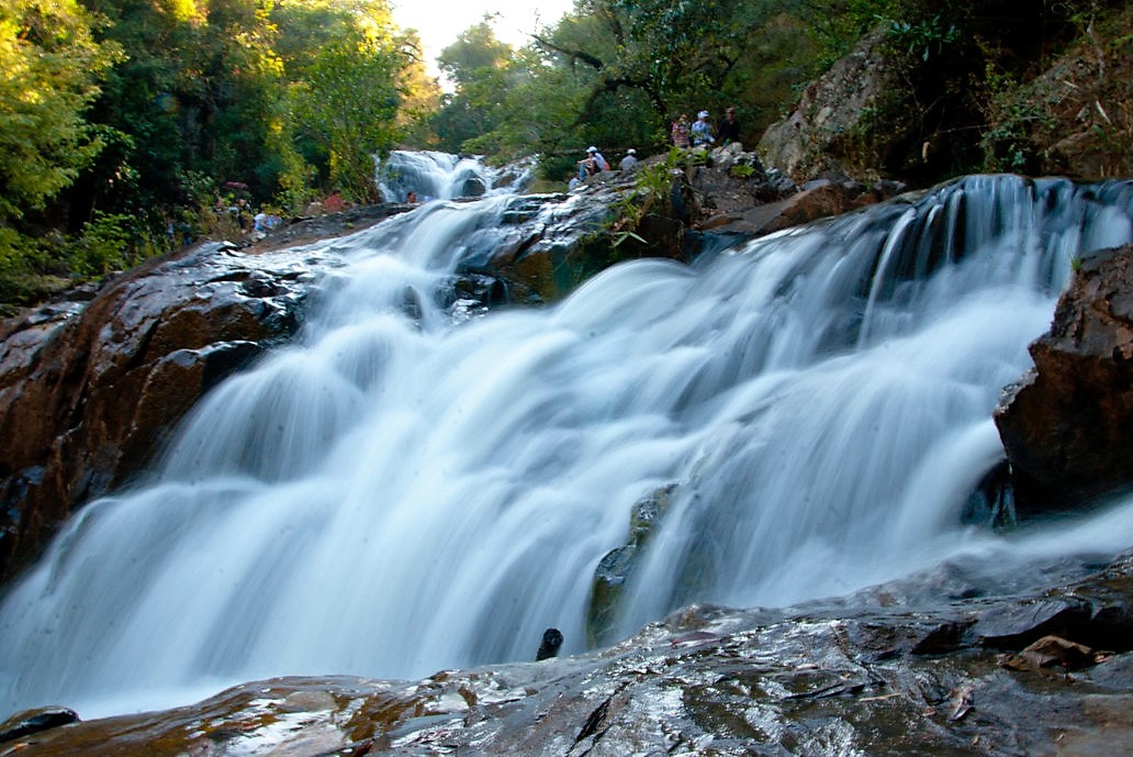 Beautiful datanla waterfall photo