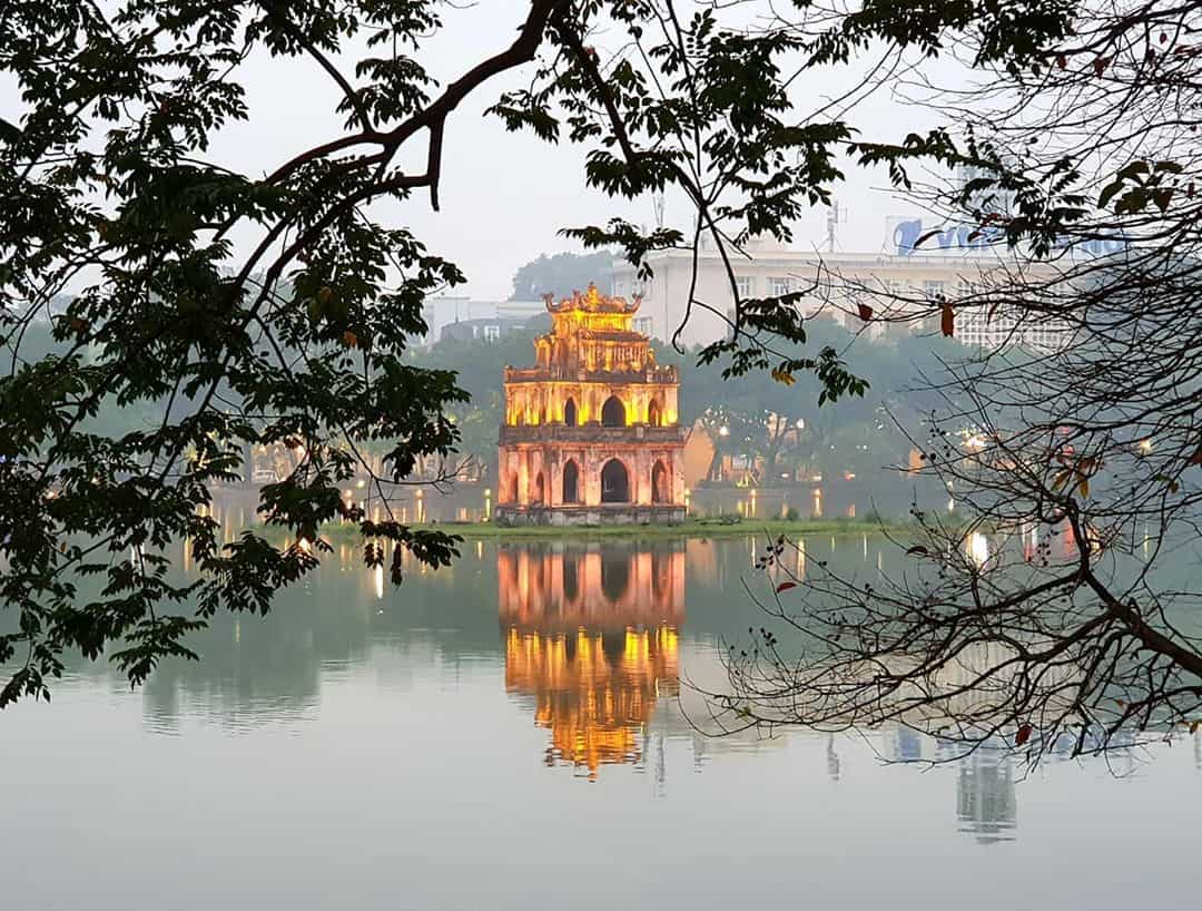 Hình ảnh đẹp nhất về Hồ Hoàn Kiếm - Hồ Gươm Hà Nội