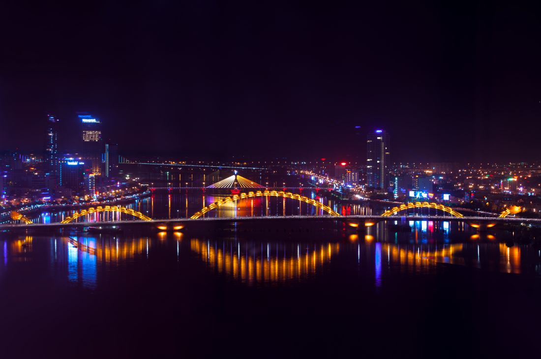 Hình ảnh đẹp về cầu Rồng - cây cầu bắc ngang sông Hàn Đà Nẵng
