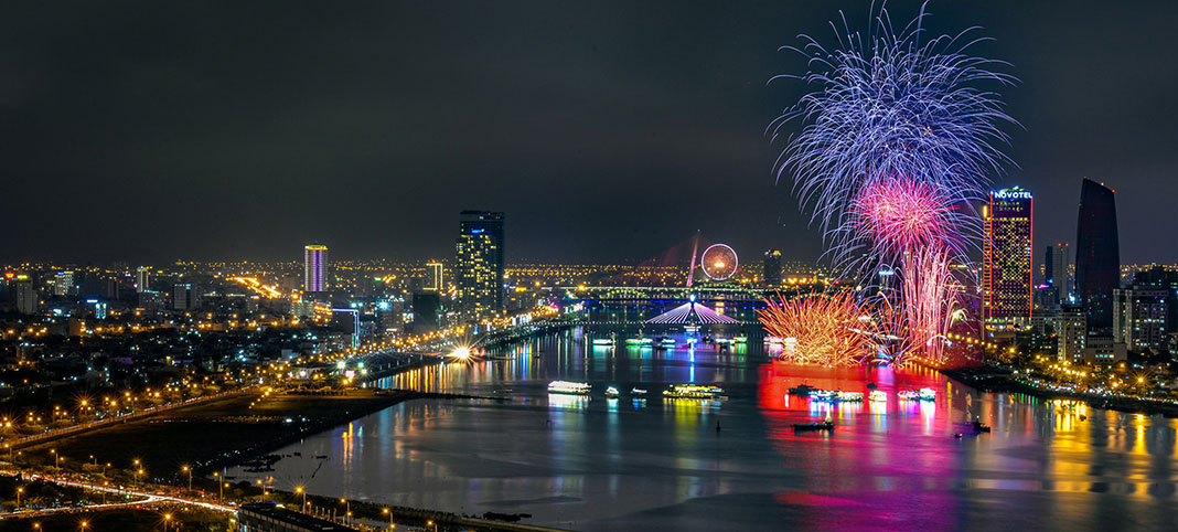 Hình ảnh sông Hàn lễ hội pháo hoa ở Đà Nẵng