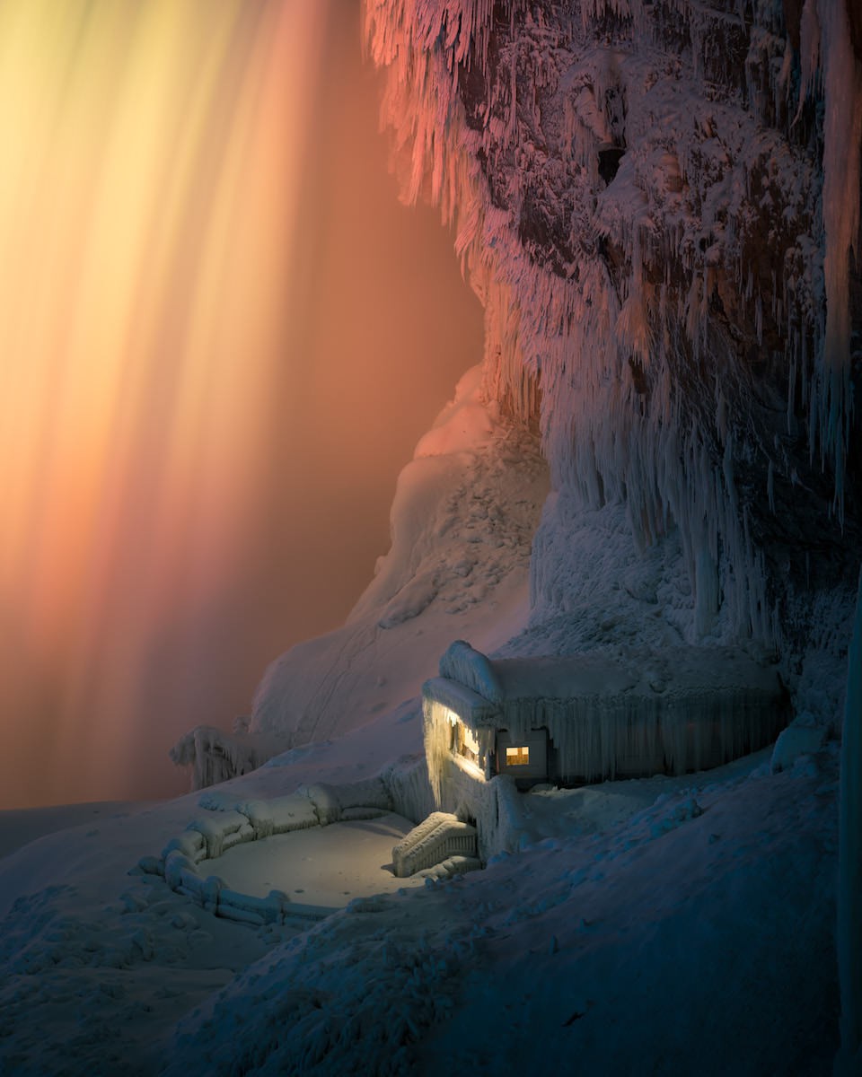 Hình ảnh thác nước Niagara bị đóng băng cực đẹp