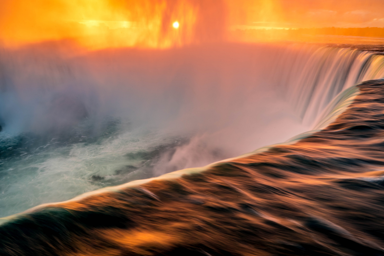 Niagara Falls at Sunrise