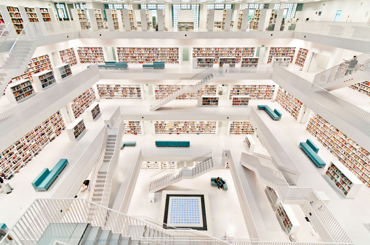 Thư viện thành phố Stuttgart - Đức
