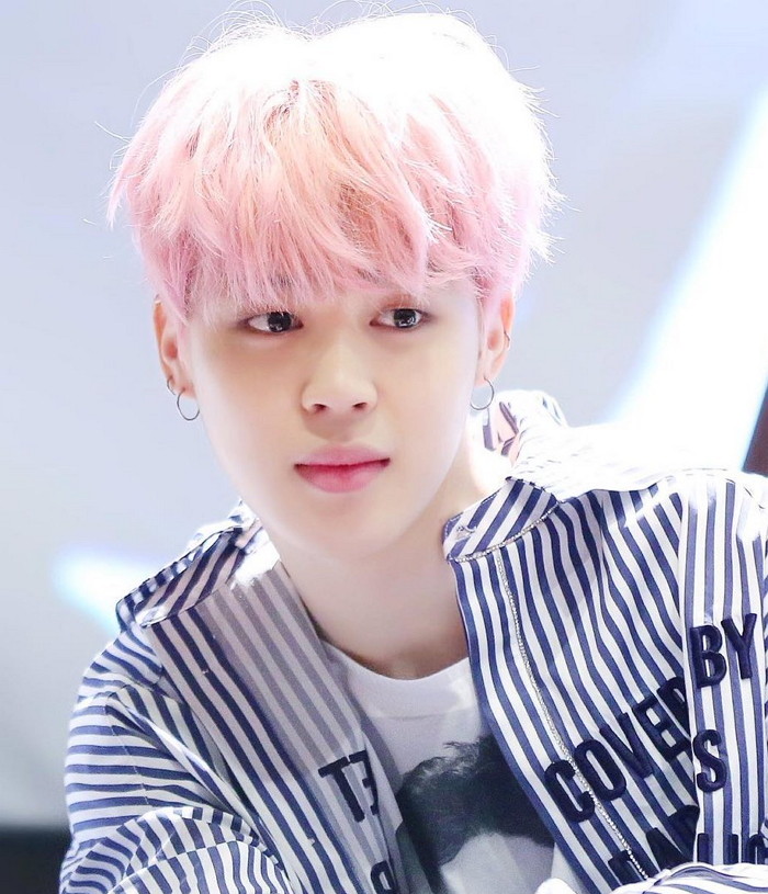 Màu tóc nam hồng trắng đẹp