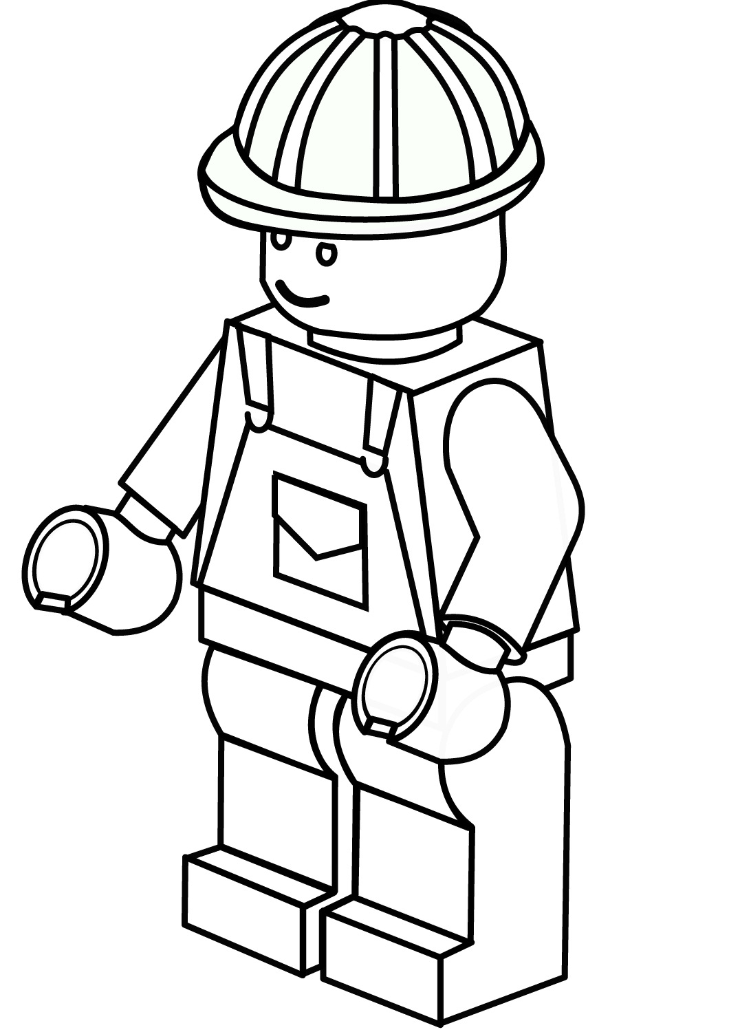 Trang tô màu Robot Lego