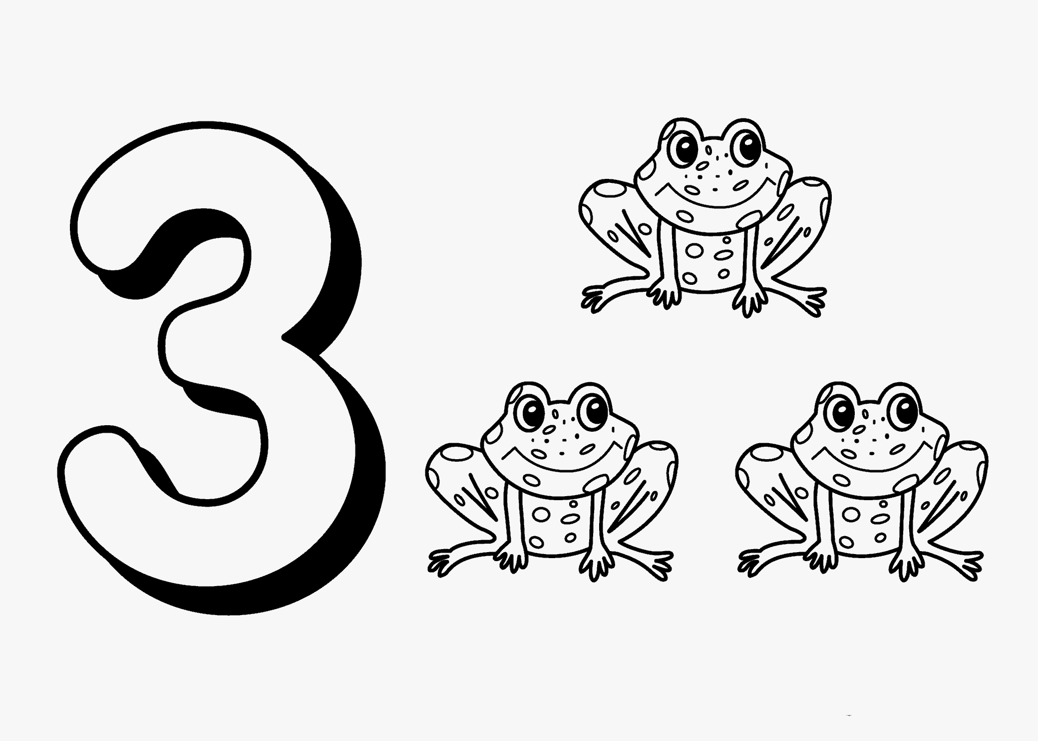Vẽ và tô màu chú ếch xanh đơn giản #4 - Dạy Con Thông Minh