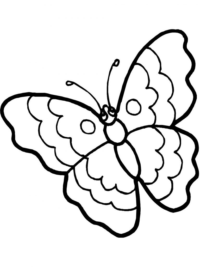 Cách vẽ con bướm đơn giản vẽ họa tiết cách điệu