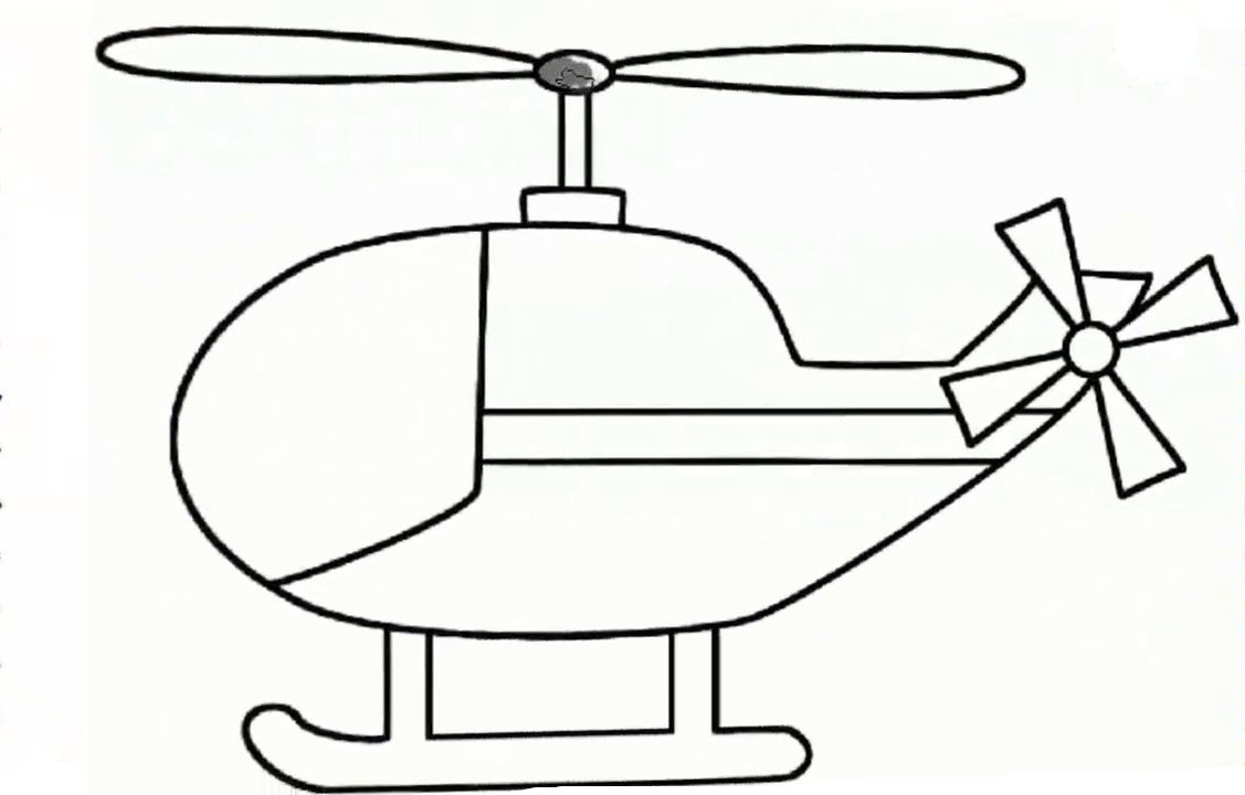 Tô màu máy bay trực thăng