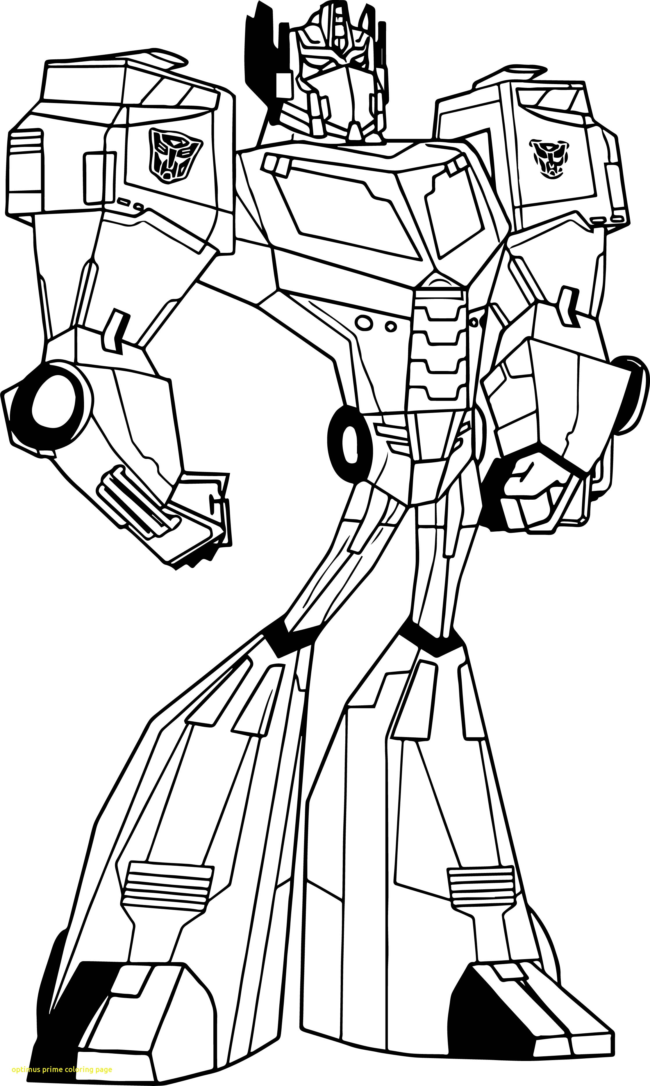 Tranh tȏ màu Optimus, siêu phẩm người máy biến hình