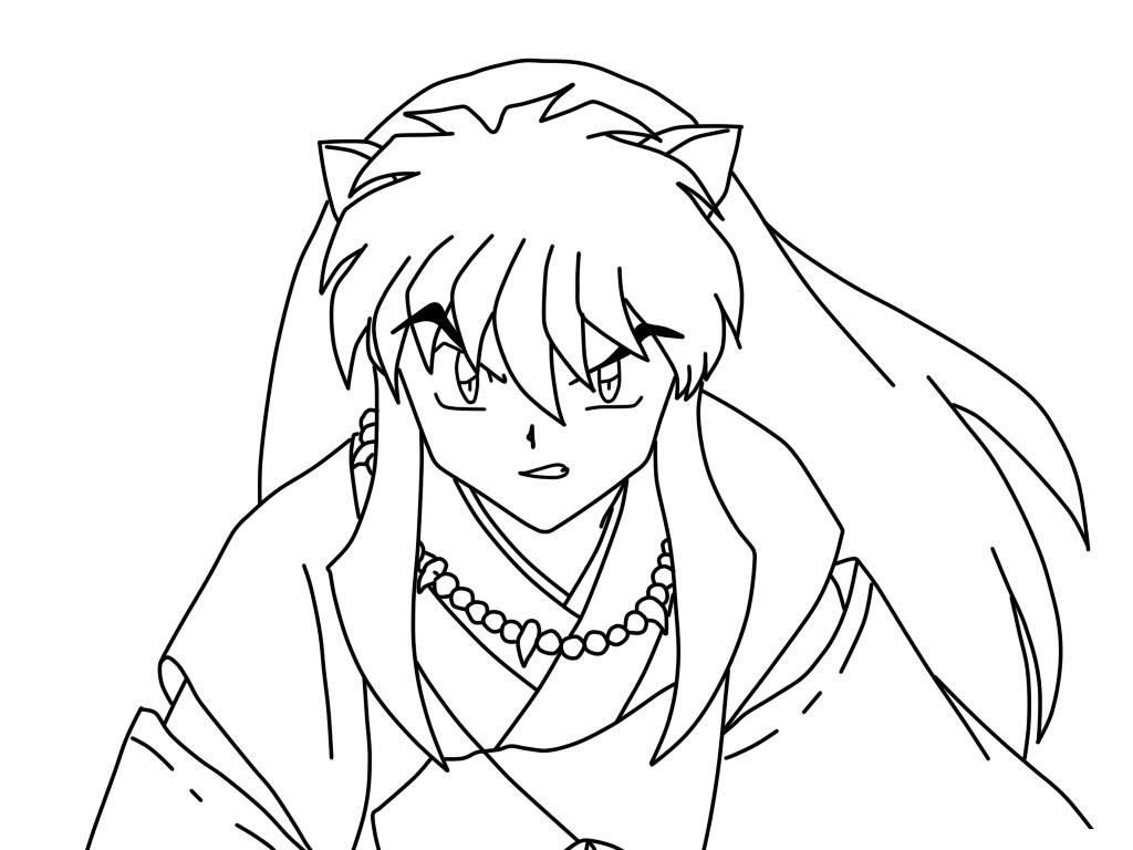 inuyasha  Anime mermaid Sailor moon coloring pages Drawing anime bodies