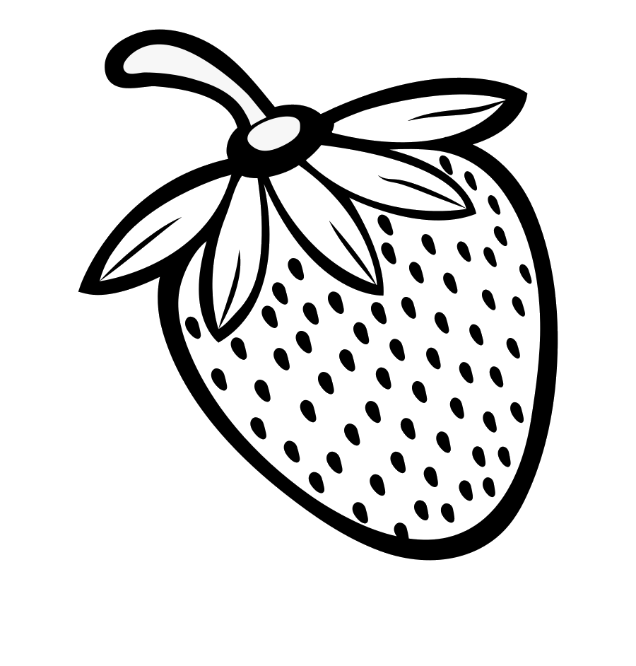 Strawberry Coloring Pages