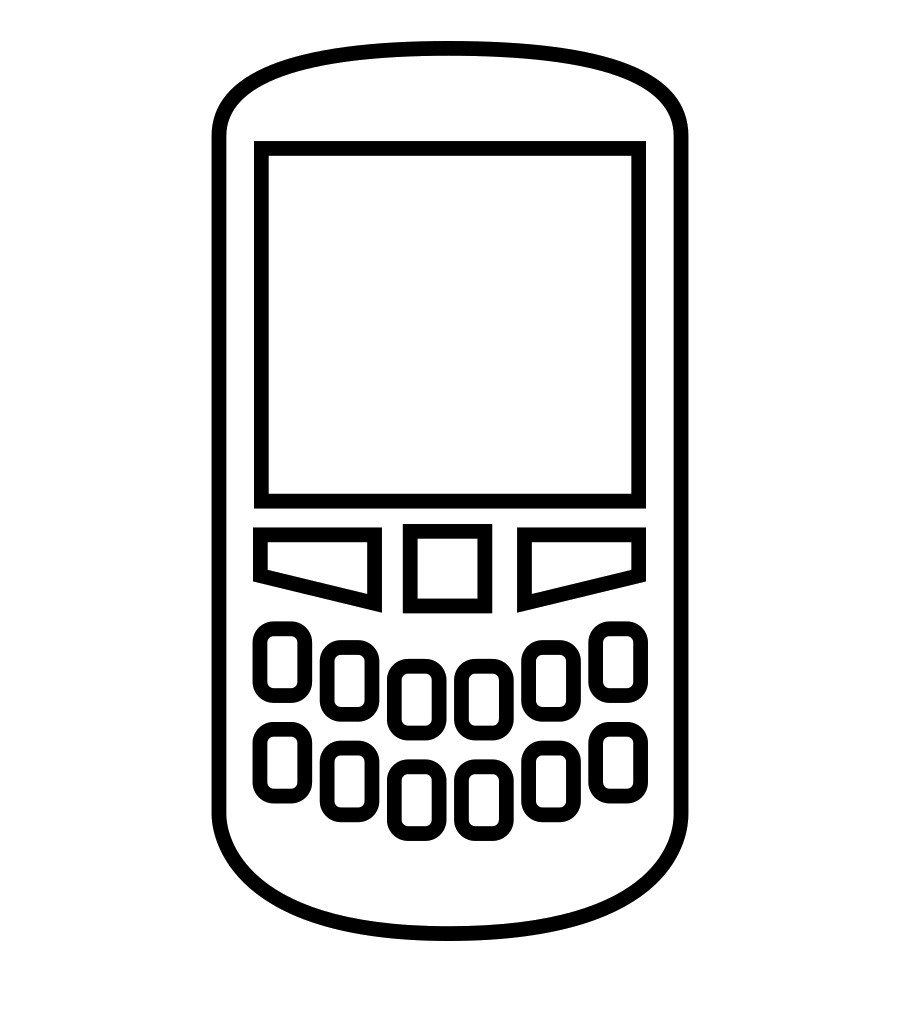Trang tô màu cho điện thoại di động có nút