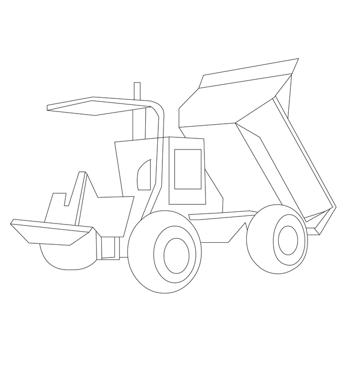 đồ chơi nghệ thuật tv  Hướng dẫn vẽ và tô màu Xe tải ô tô Đồ chơi xe tải