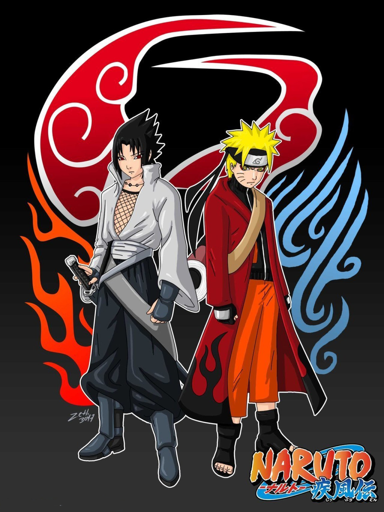 Hình ảnh Sasuke và Naruto đẹp, ngầu