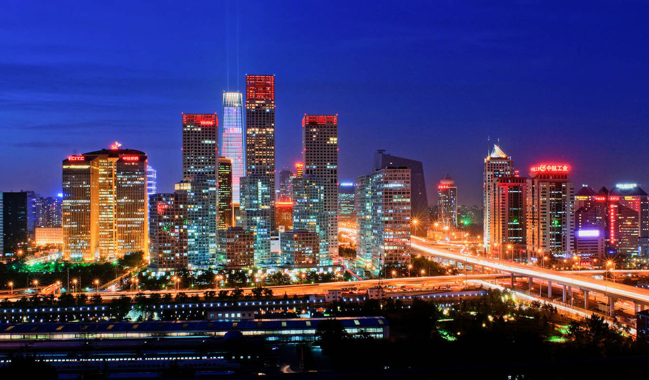 Ảnh Bắc Kinh về đêm đẹp