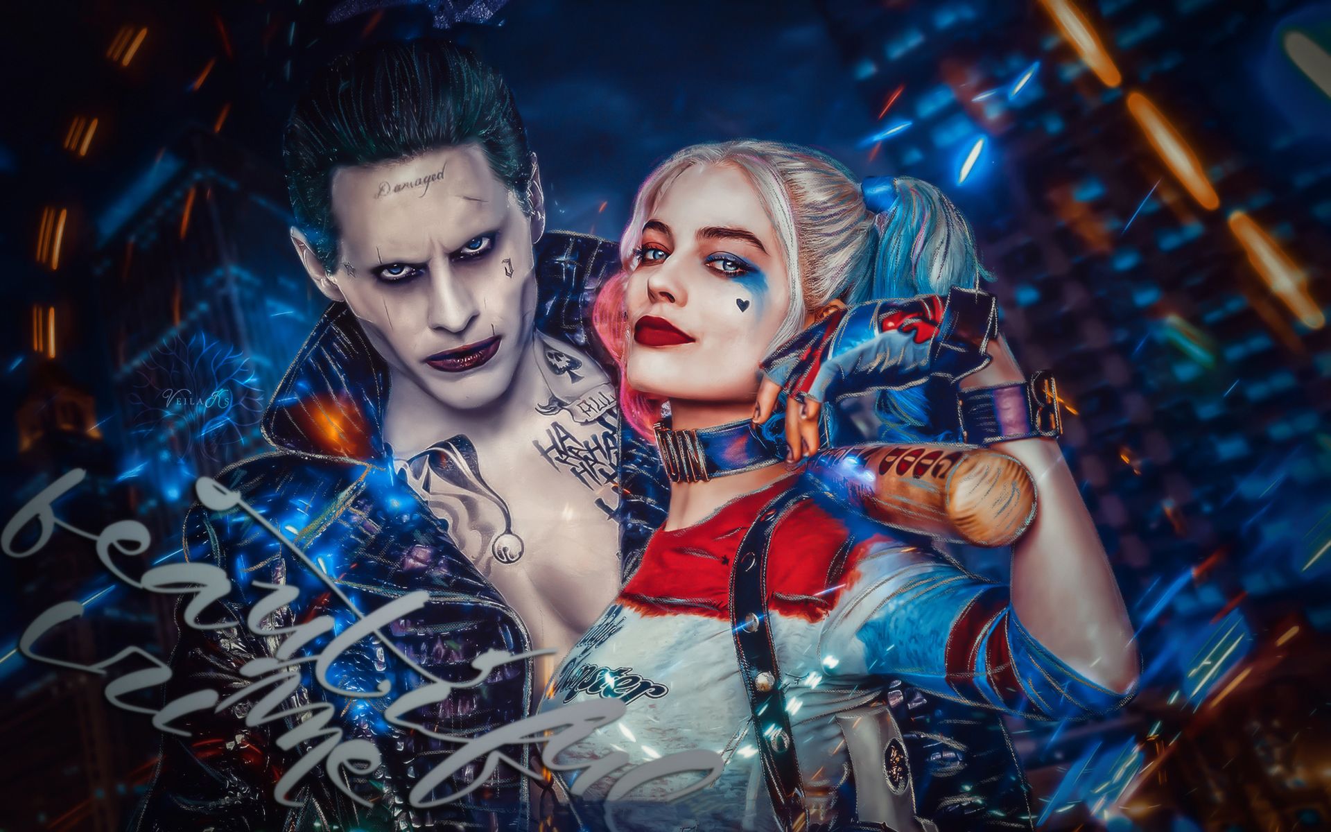 Ảnh cặp đôi Joker và Harley Quinn