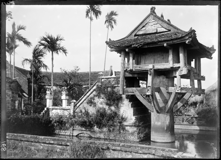 Ảnh chùa Một Cột 1896