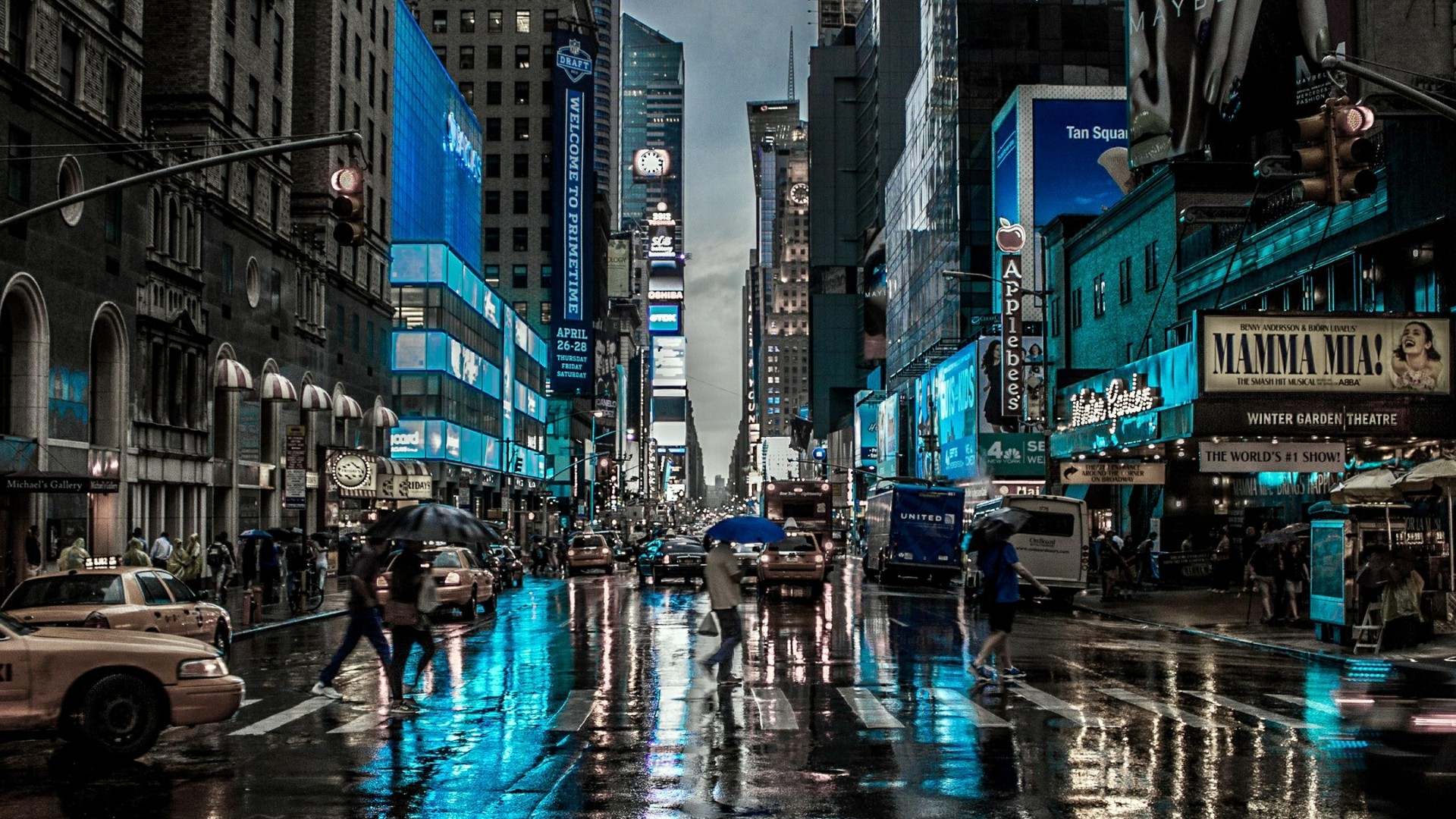 Ảnh đường phố ngày mưa