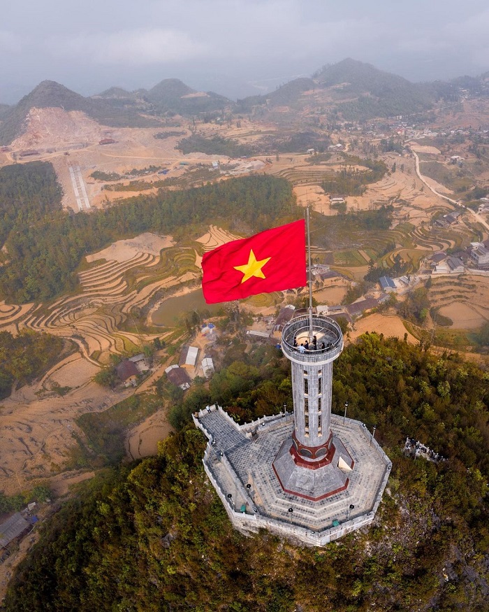 Hình ảnh cột cờ đẹp nhất Việt Nam