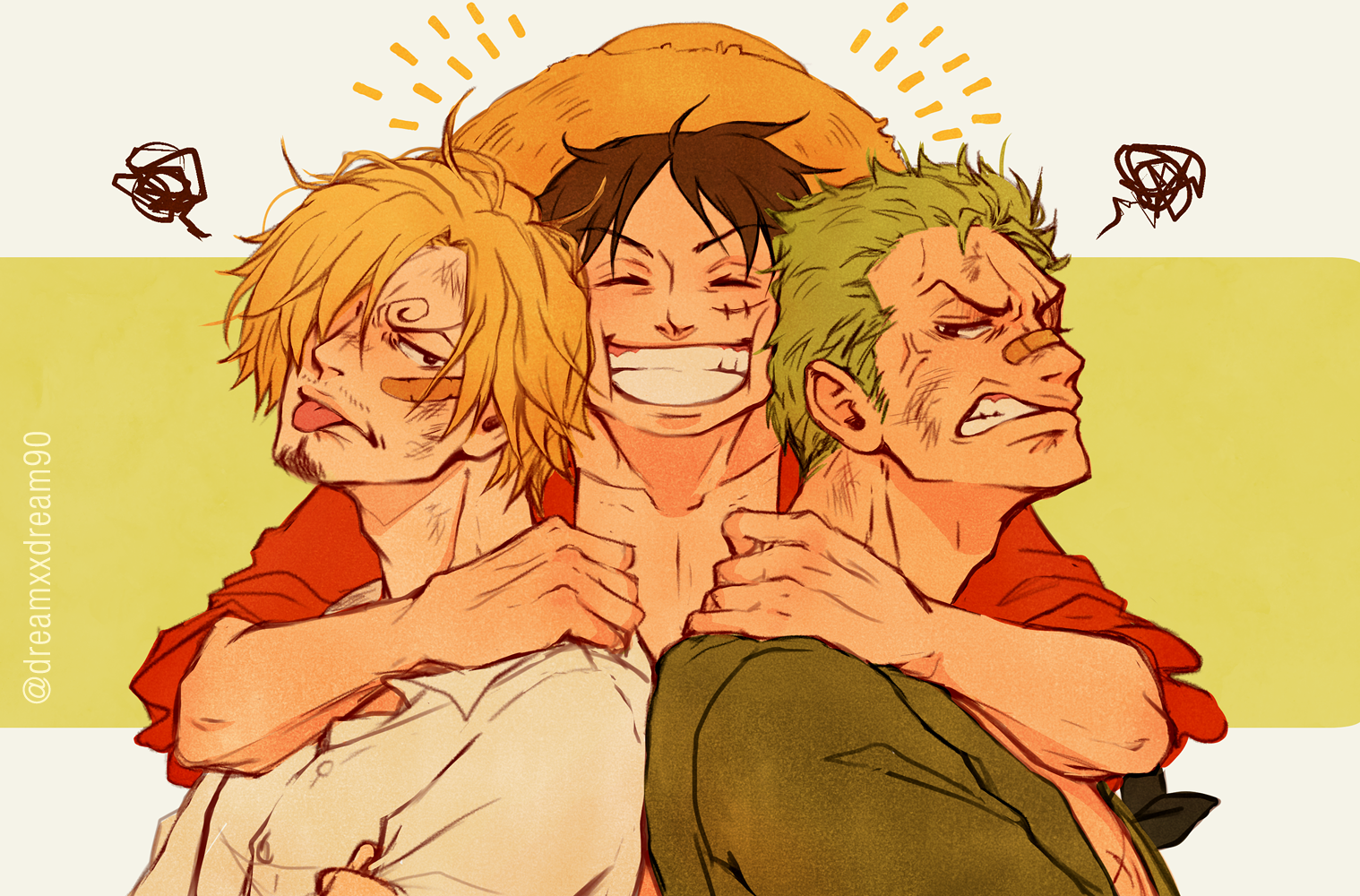 Hình ảnh ONE PIECE bộ ba Hình ảnh ONE PIECE bộ ba