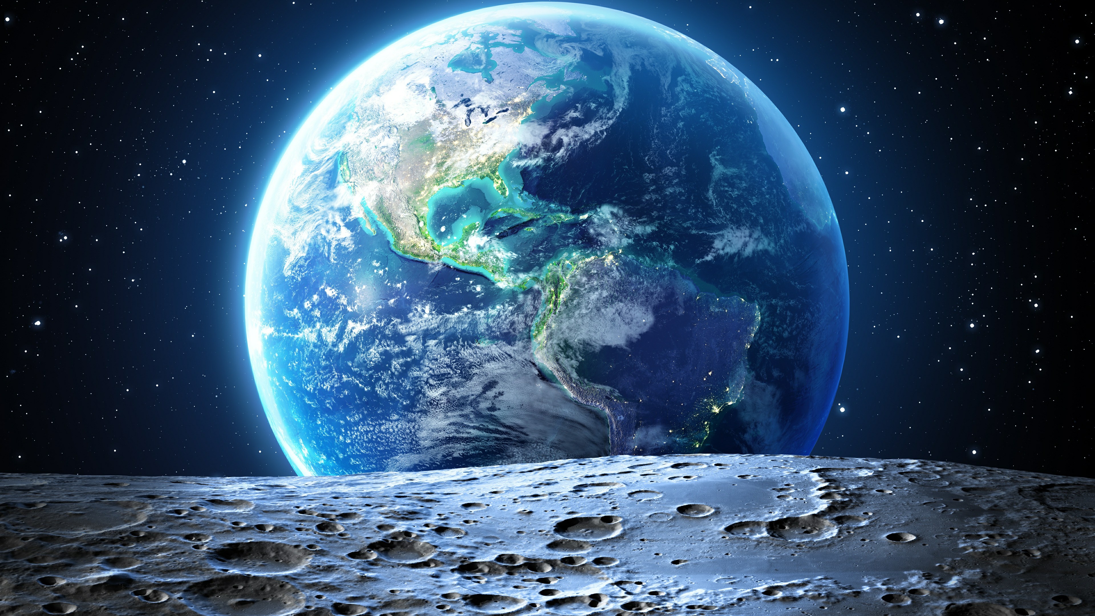 Hình ảnh Trái Đất tuyệt đẹp từ Mặt Trăng